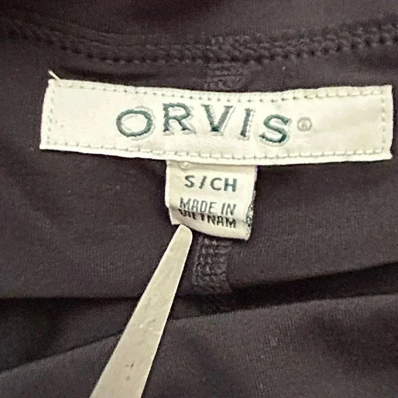 ORVIS Black Skort sz S Lightweight Polyester/Spandex Pockets Athleisure Sporty - Picture 9 of 10